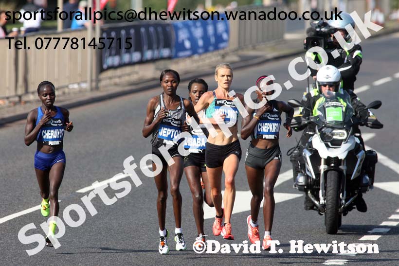 Womens Great North Run. Photo: David T. Hewitson/Sports for All Pics
